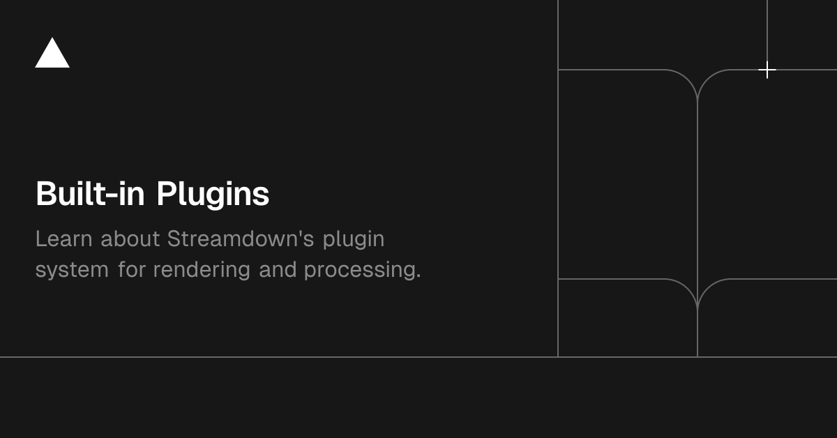 Built-in Plugins